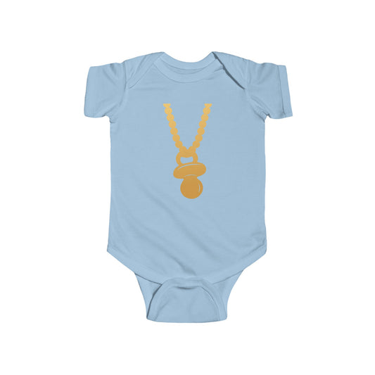Gold Pacifier Necklace