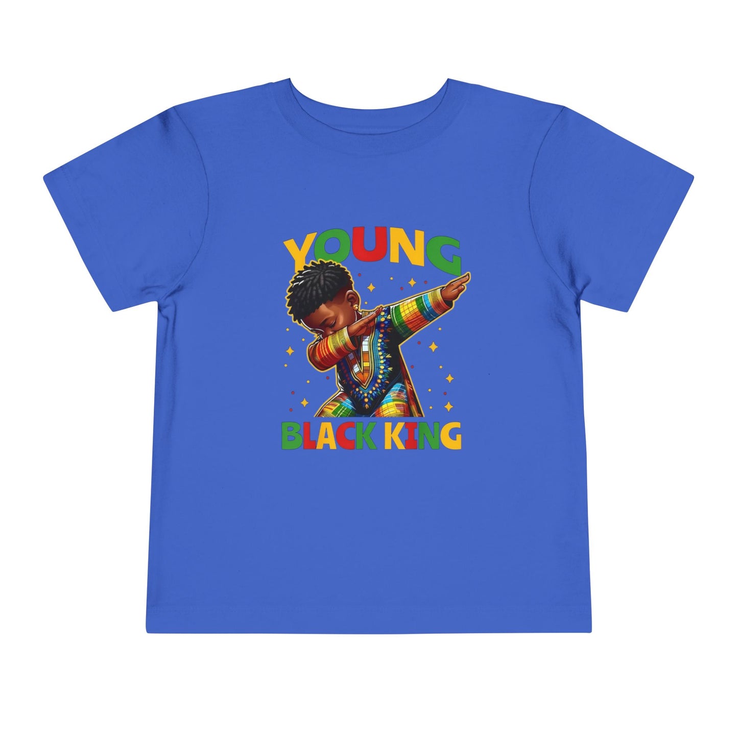 Young Black King Toddler Tee