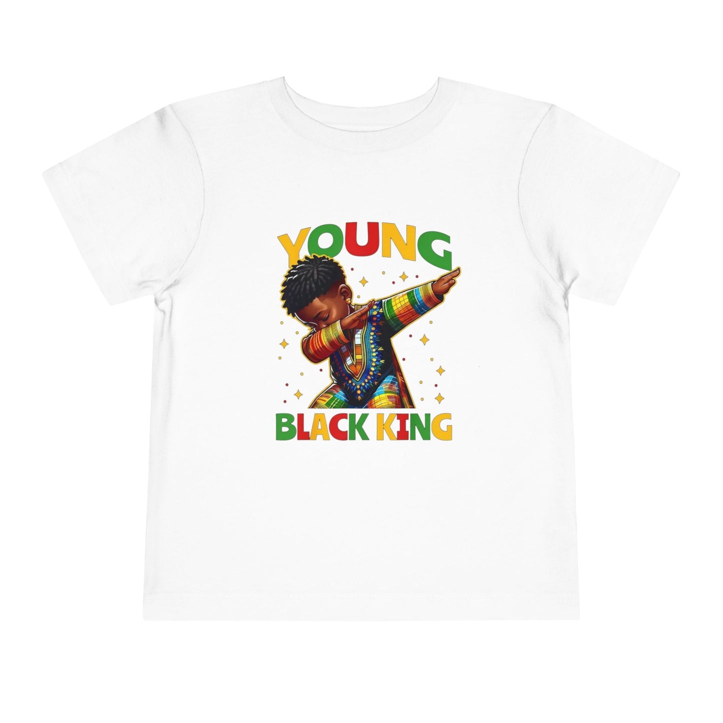 Young Black King Toddler Tee