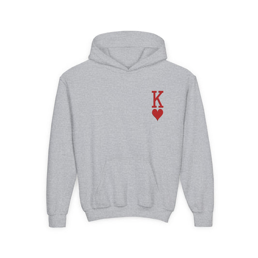 King of Hearts Hoodie Embroidered Hoodie