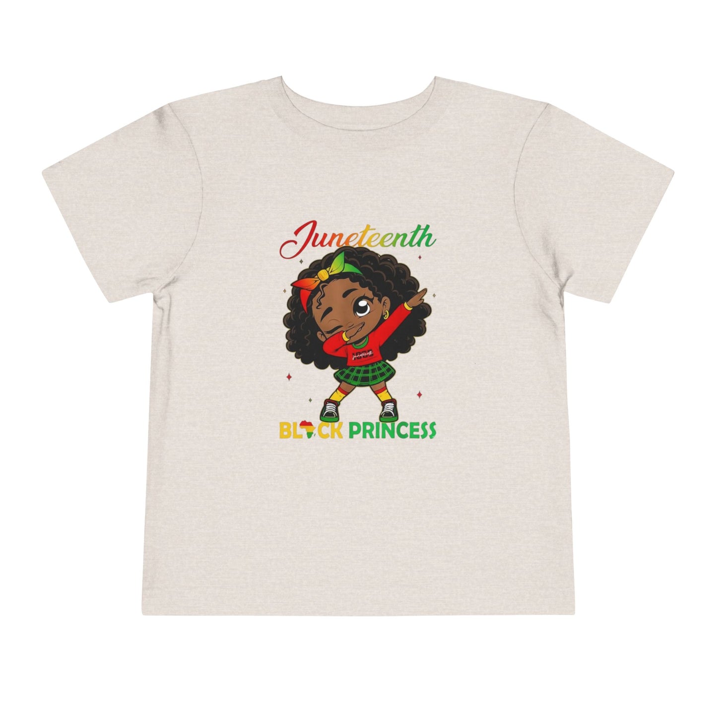 Juneteenth Black Princess Toddler Tee