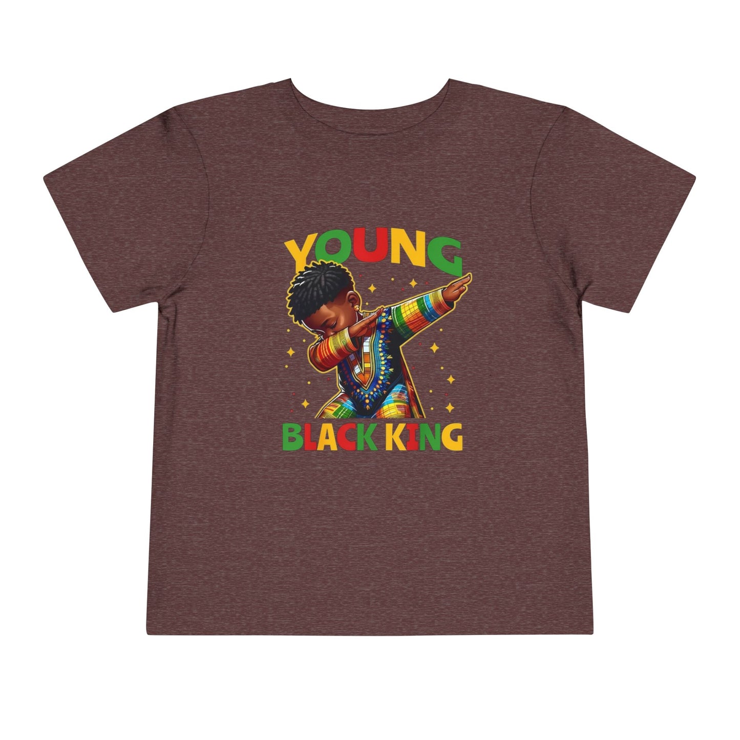 Young Black King Toddler Tee