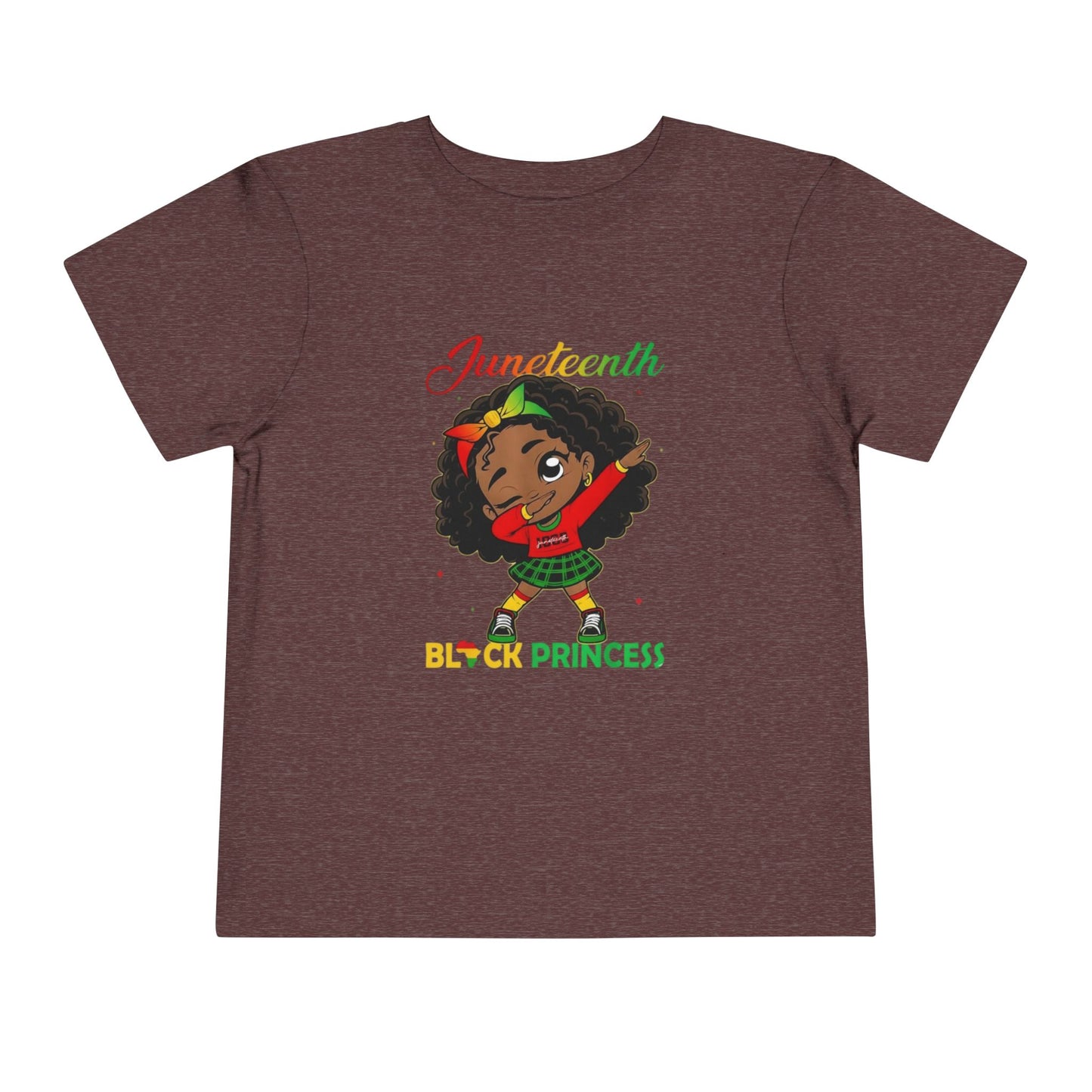 Juneteenth Black Princess Toddler Tee