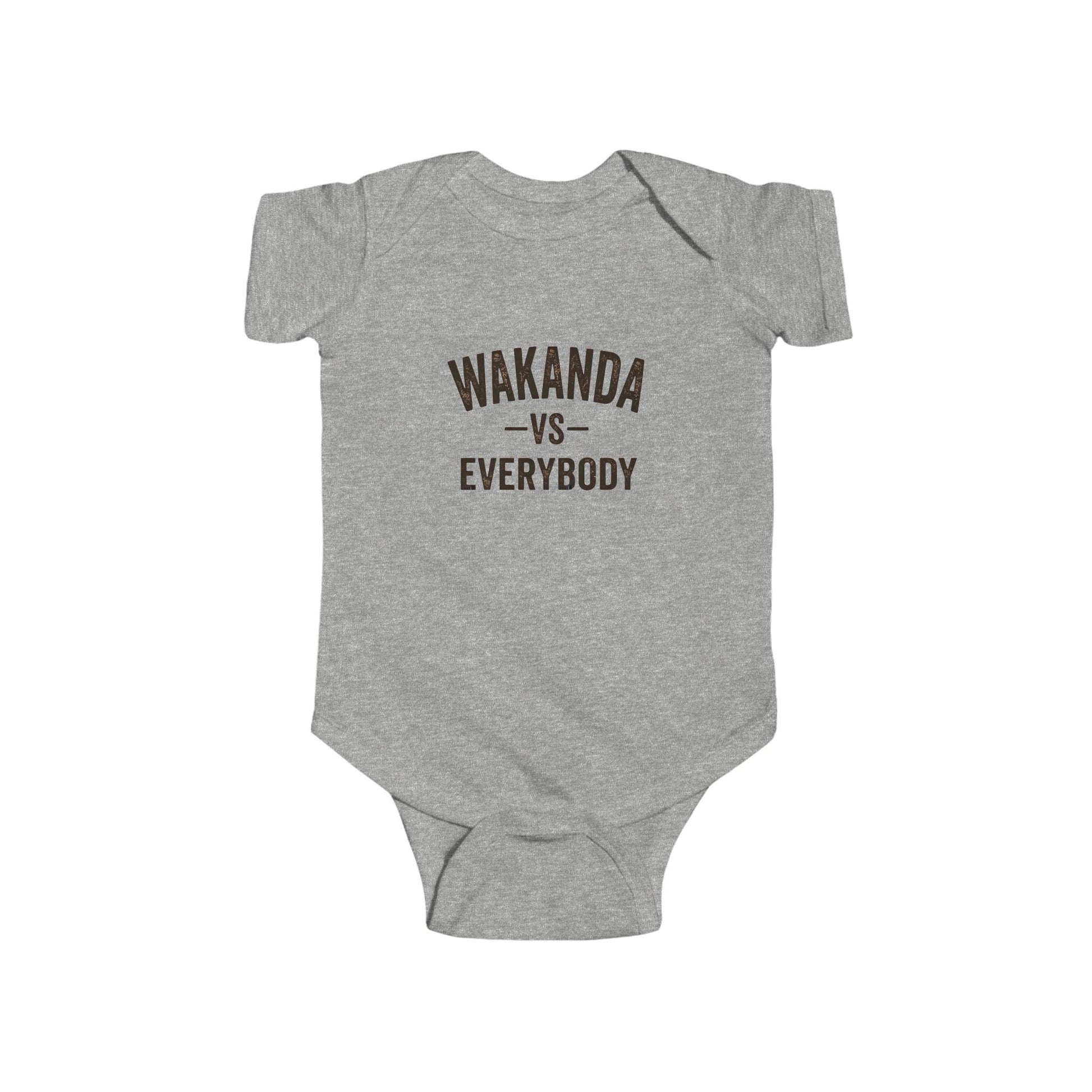 Gray baby onesie with 'Child of God' text on a white background