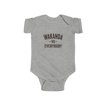 Gray baby onesie with 'Child of God' text on a white background