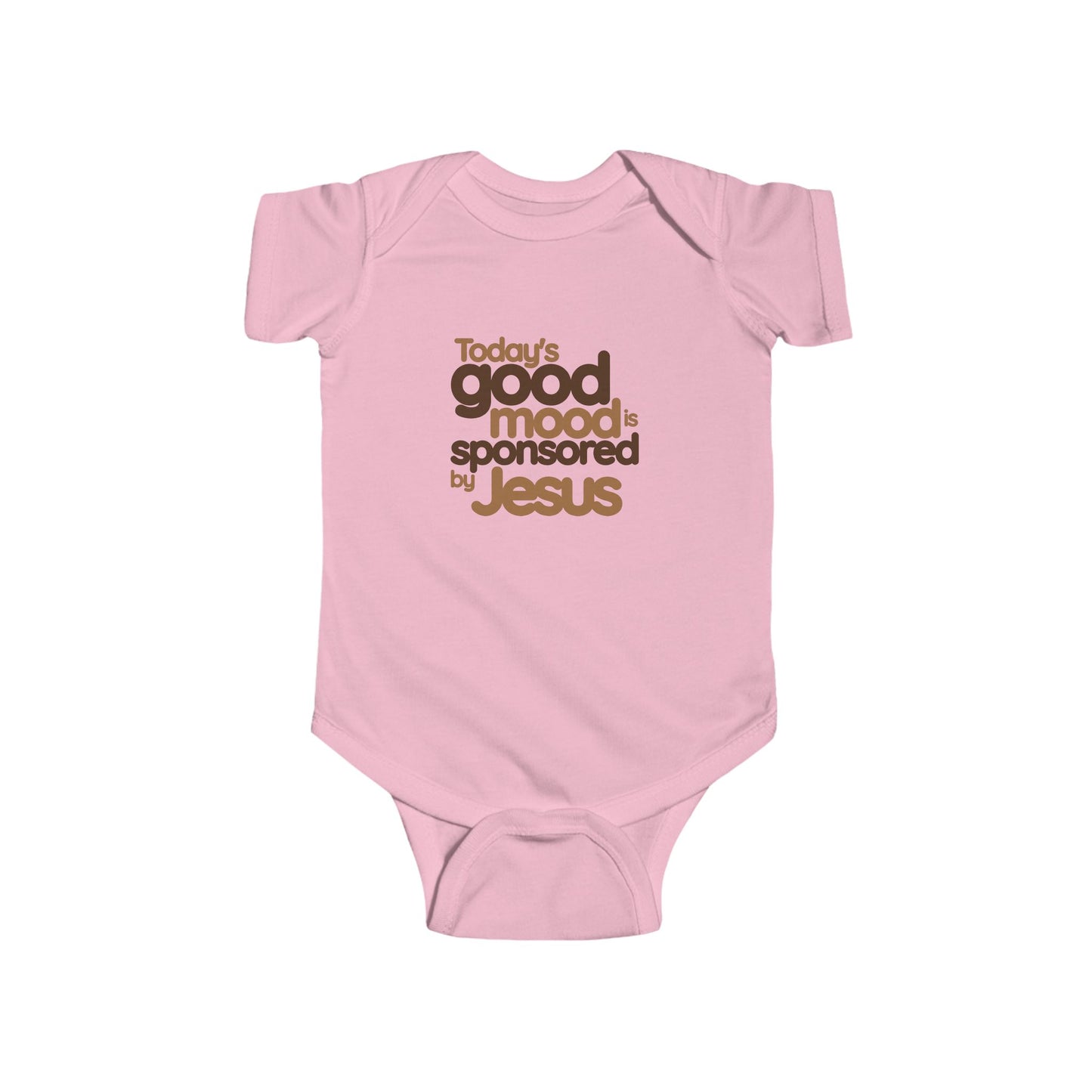 Today's Good Mood is Sponsored by Jesus Onesie