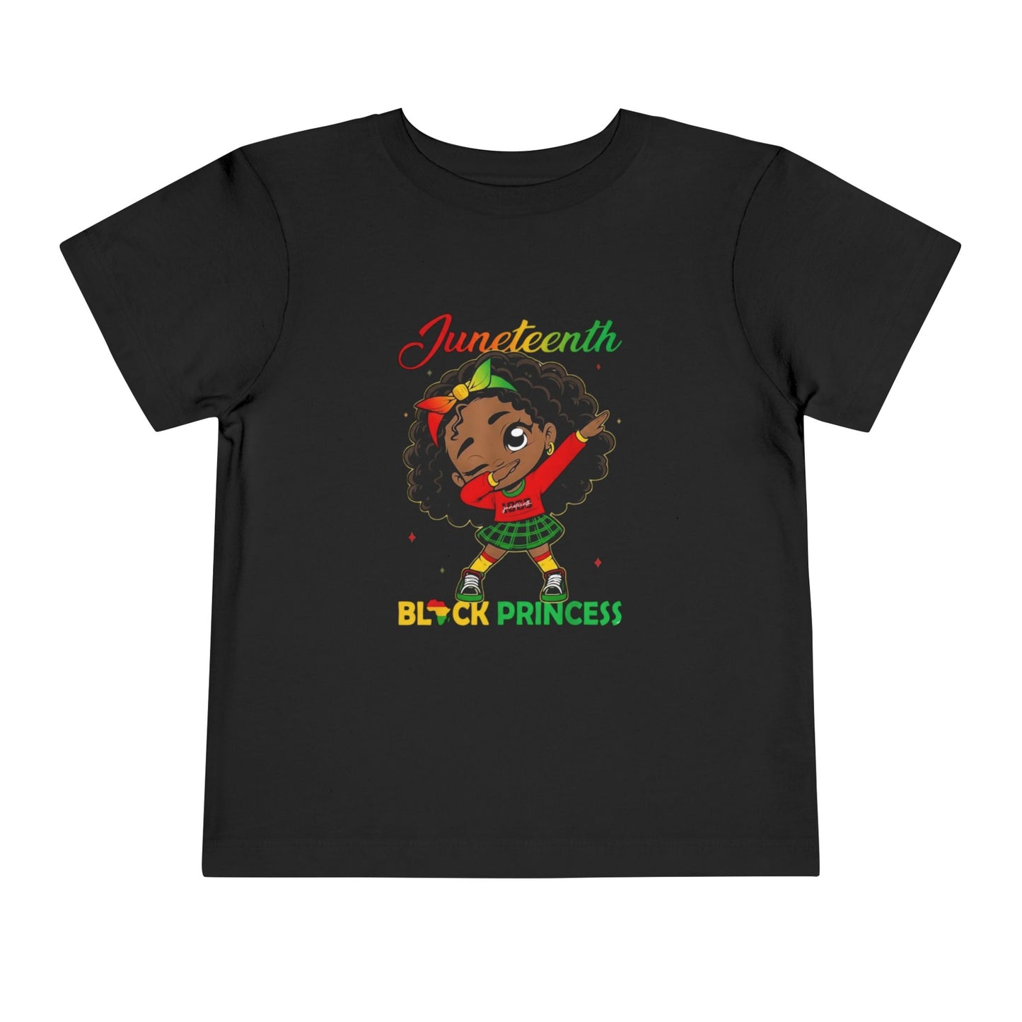 Juneteenth Black Princess Toddler Tee