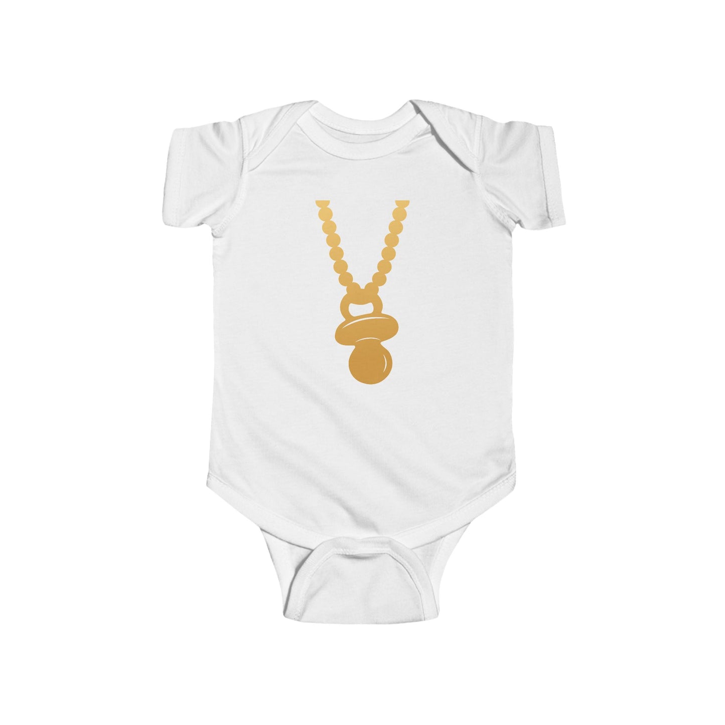 Gold Pacifier Necklace