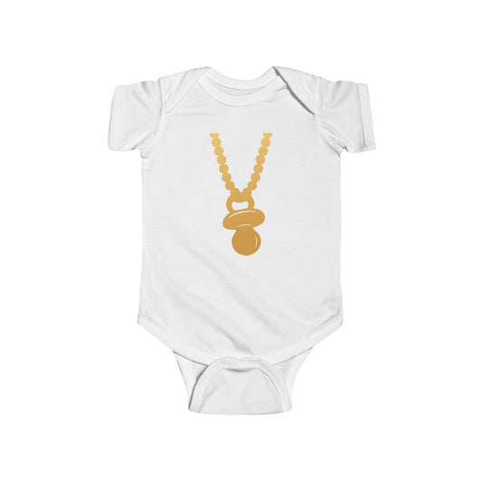 Gold Pacifier Necklace
