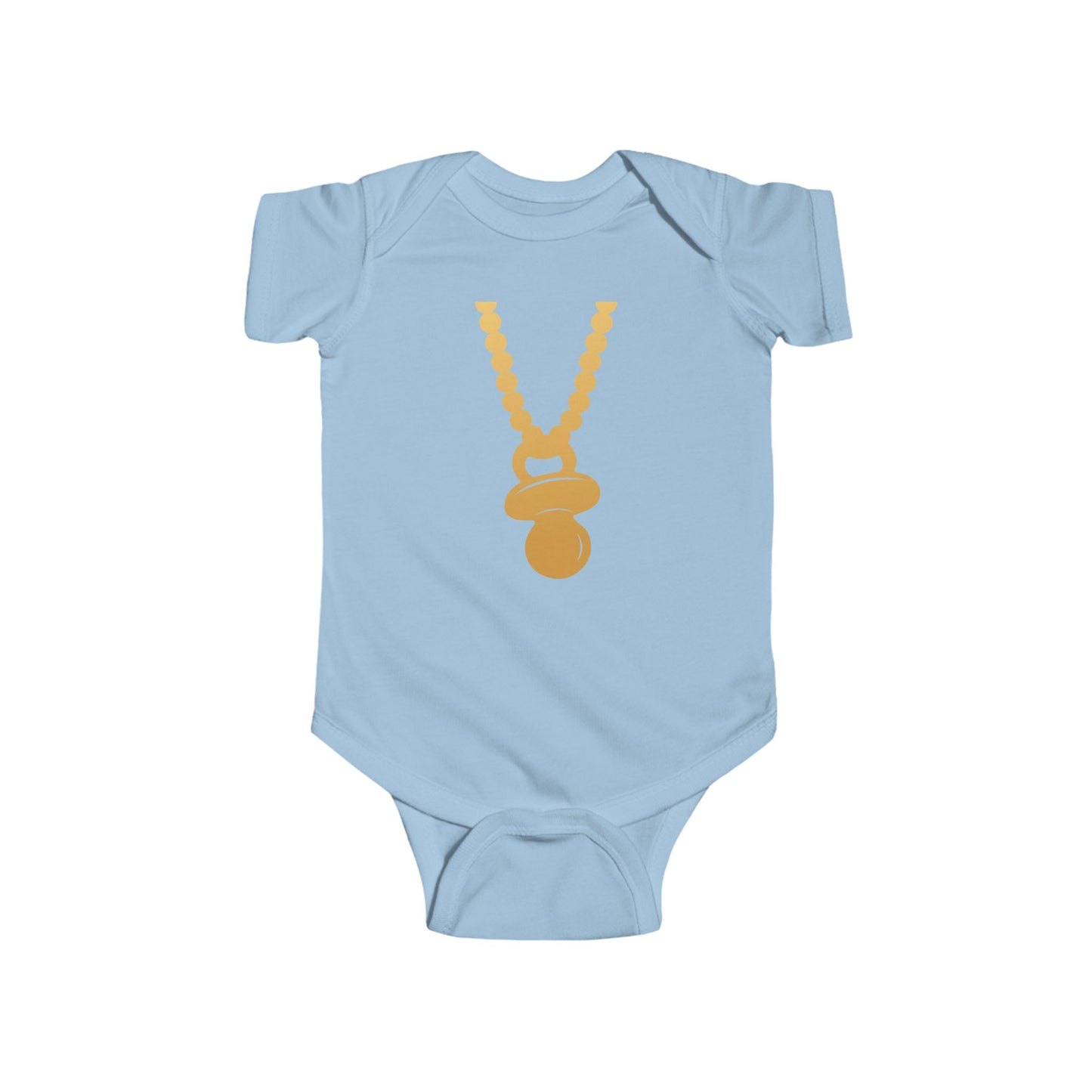 Gold Pacifier Necklace