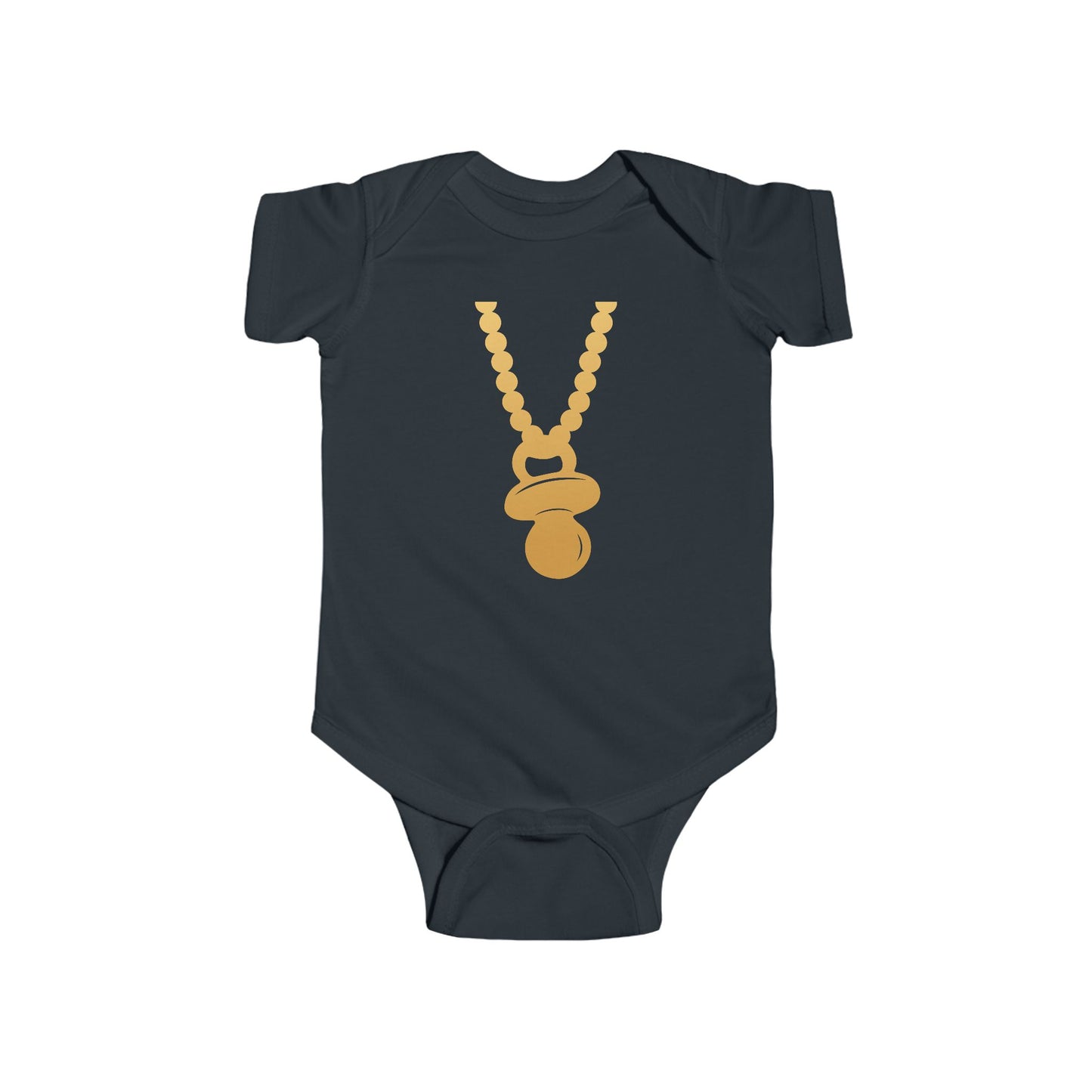 Gold Pacifier Necklace