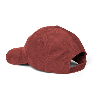 Red cap on a white background