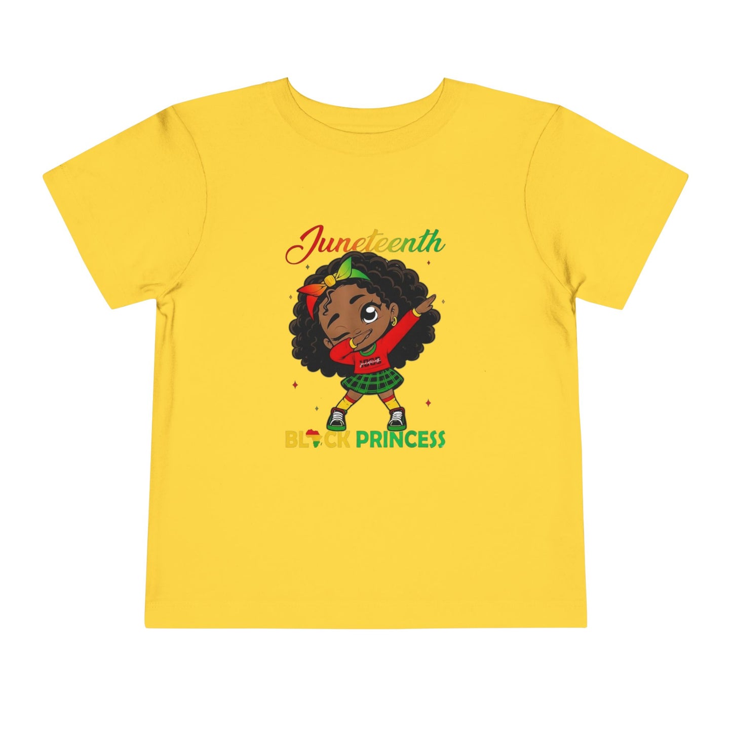 Juneteenth Black Princess Toddler Tee