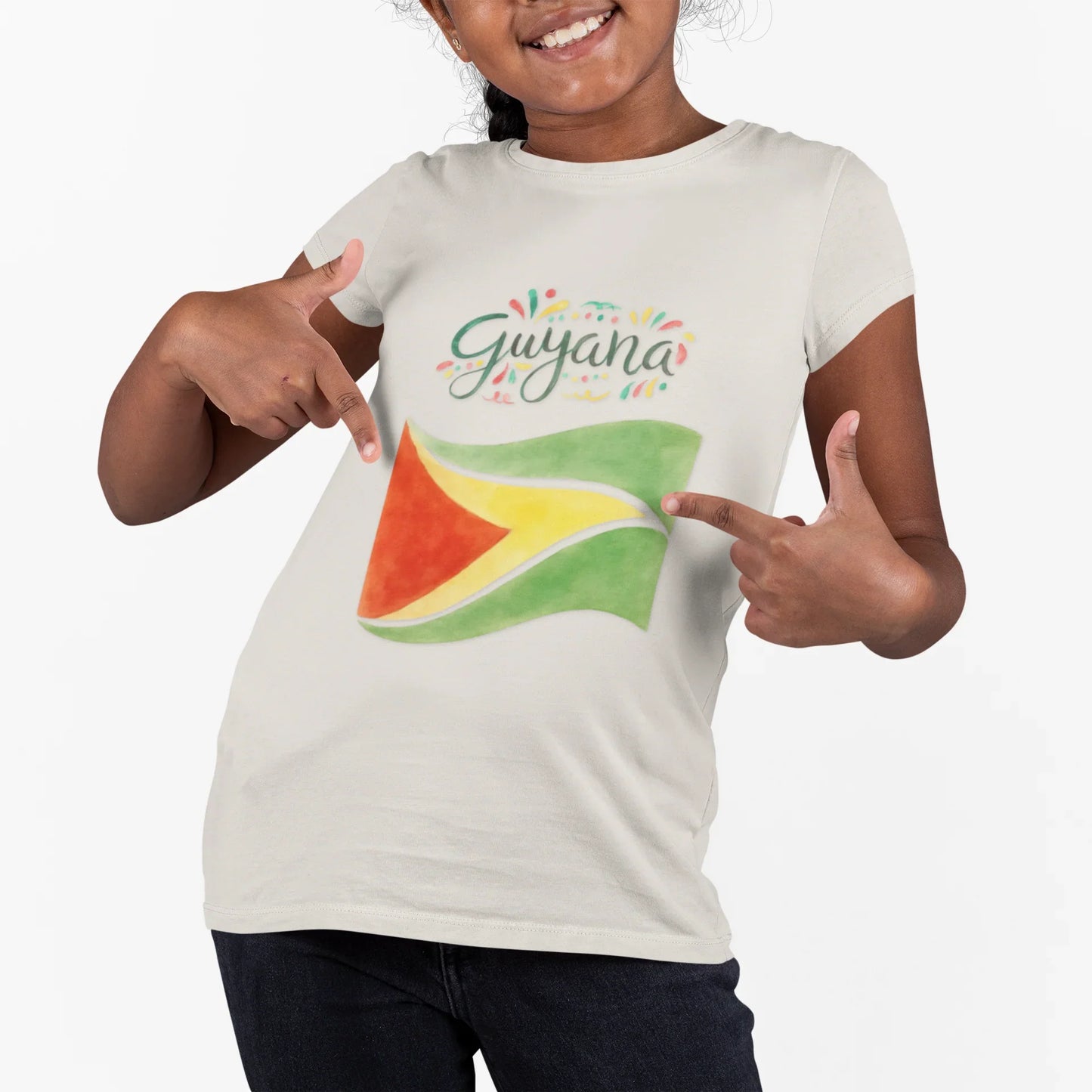 Guyana Flag Tee