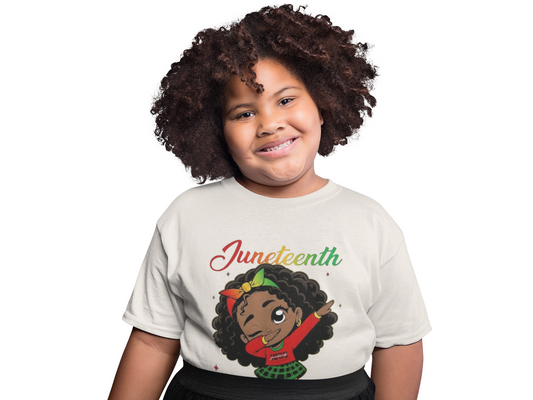 Juneteenth Black Princess Toddler Tee