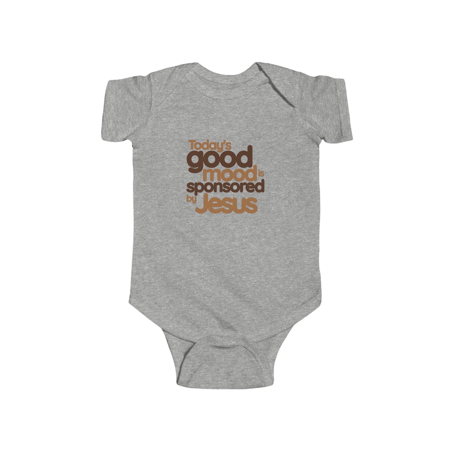 Today's Good Mood is Sponsored by Jesus Onesie