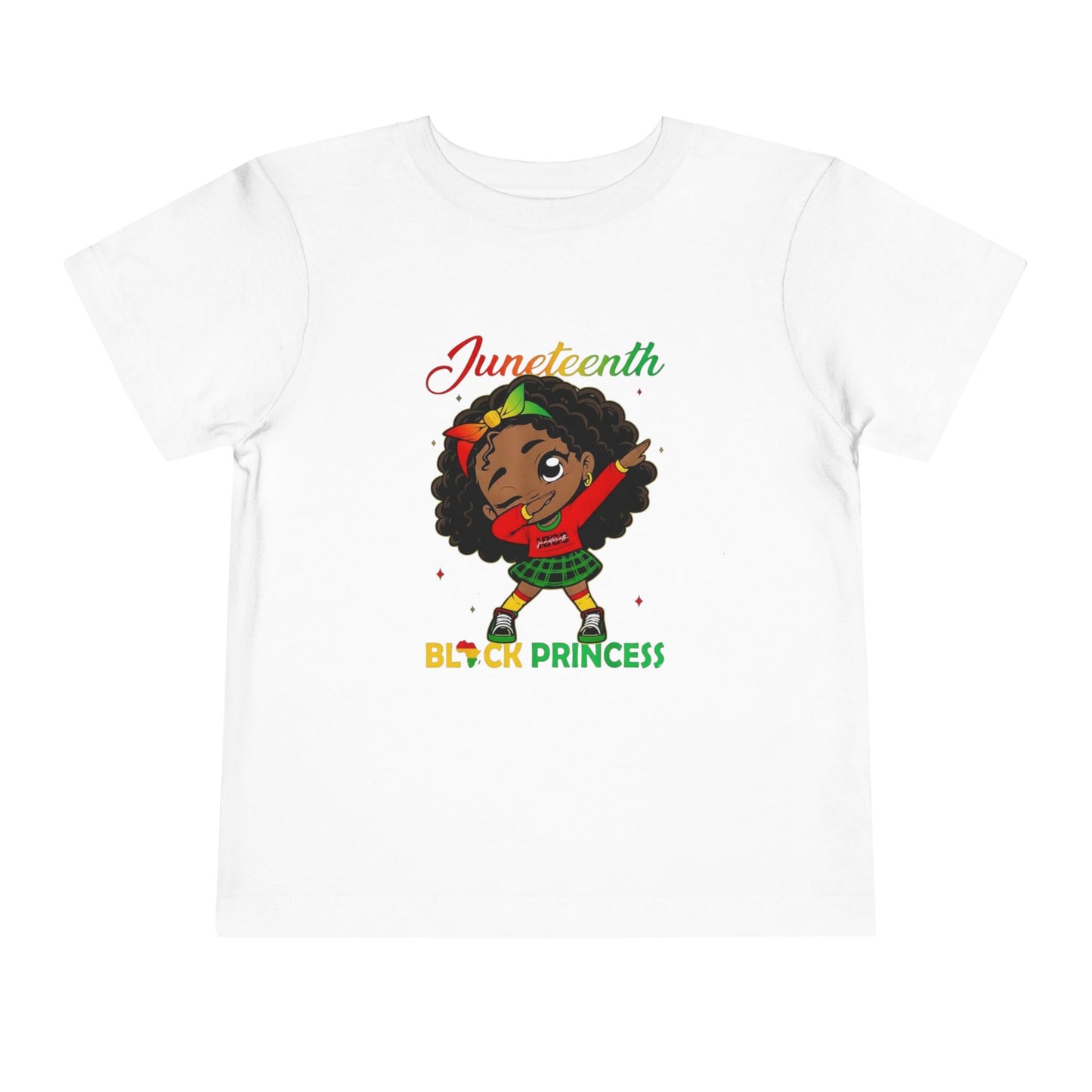 Juneteenth Black Princess Toddler Tee