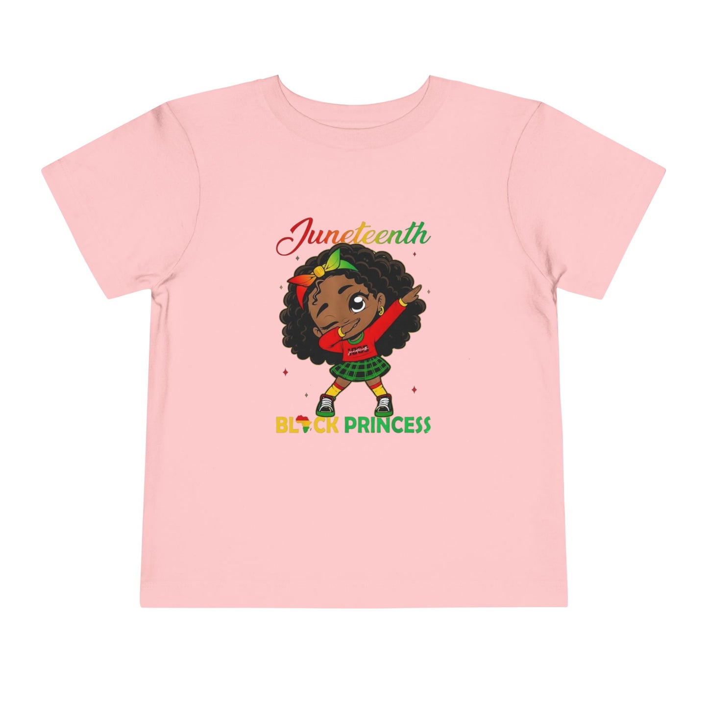 Juneteenth Black Princess Toddler Tee