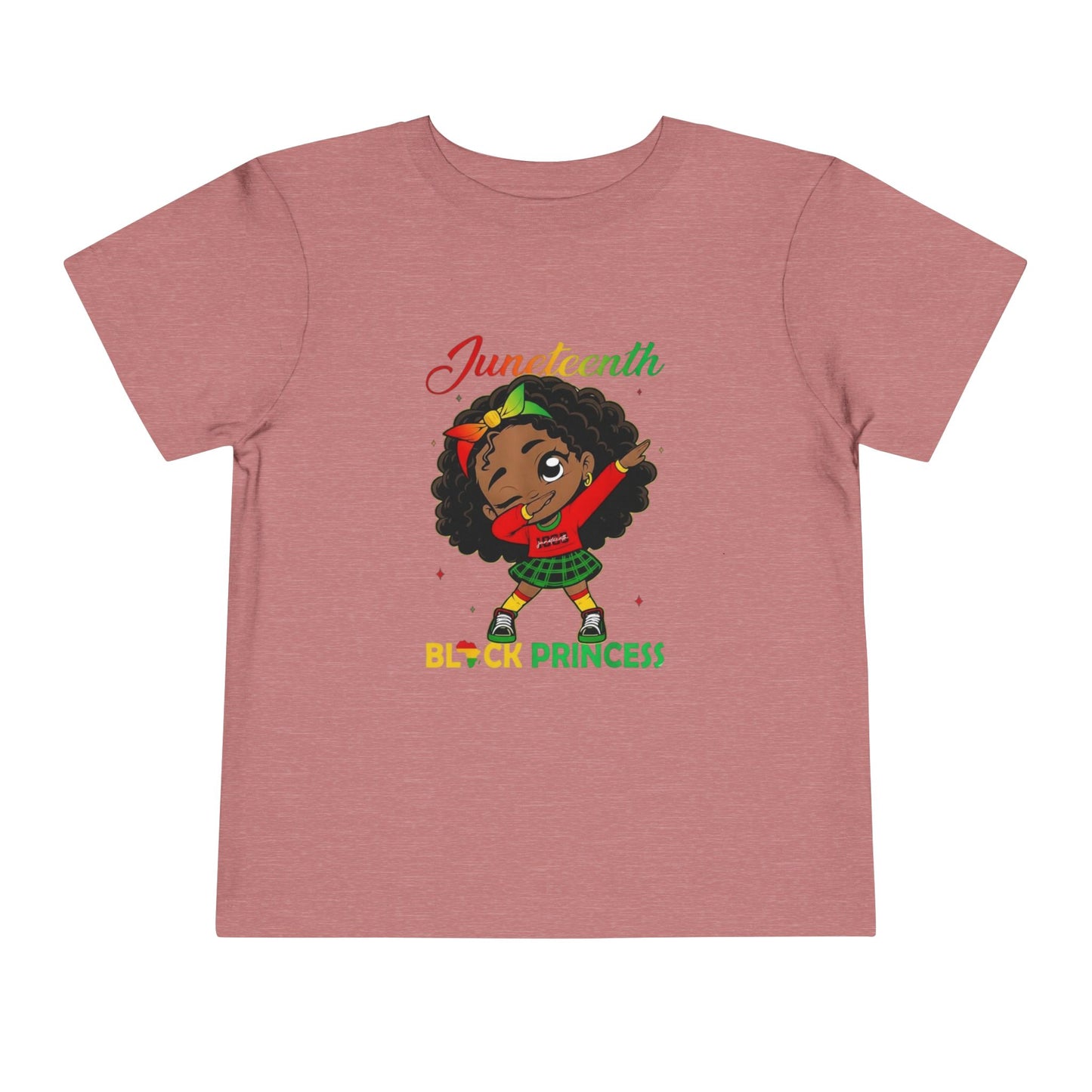 Juneteenth Black Princess Toddler Tee
