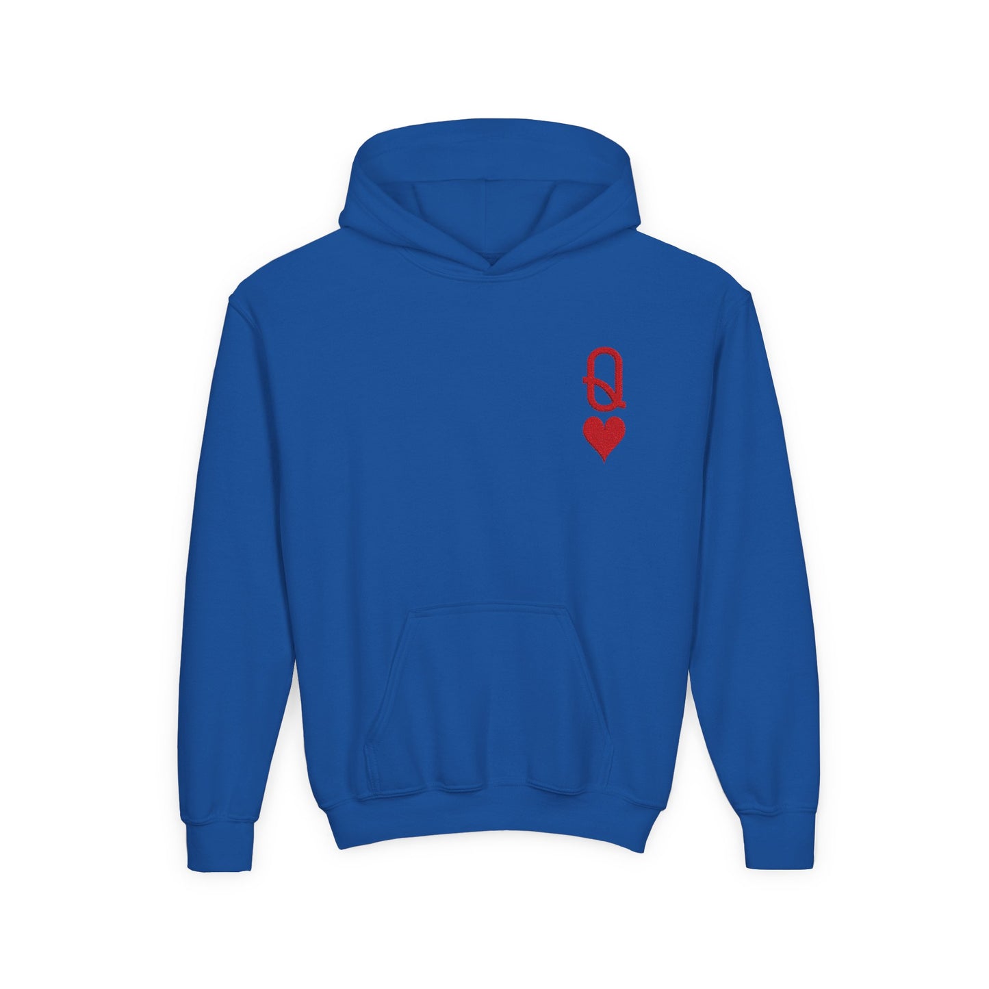Queen of Hearts Embroidered Hoodie