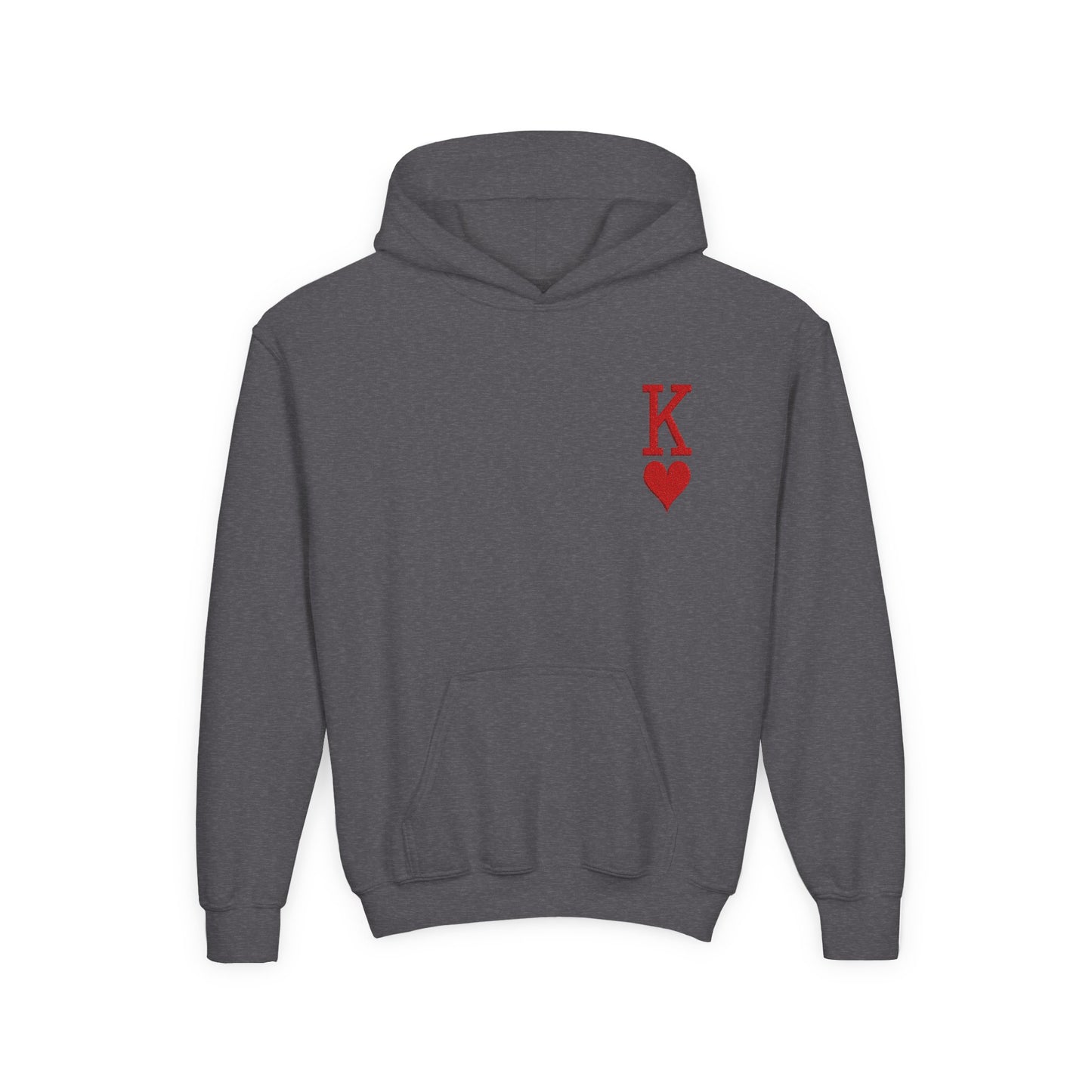 King of Hearts Hoodie Embroidered Hoodie
