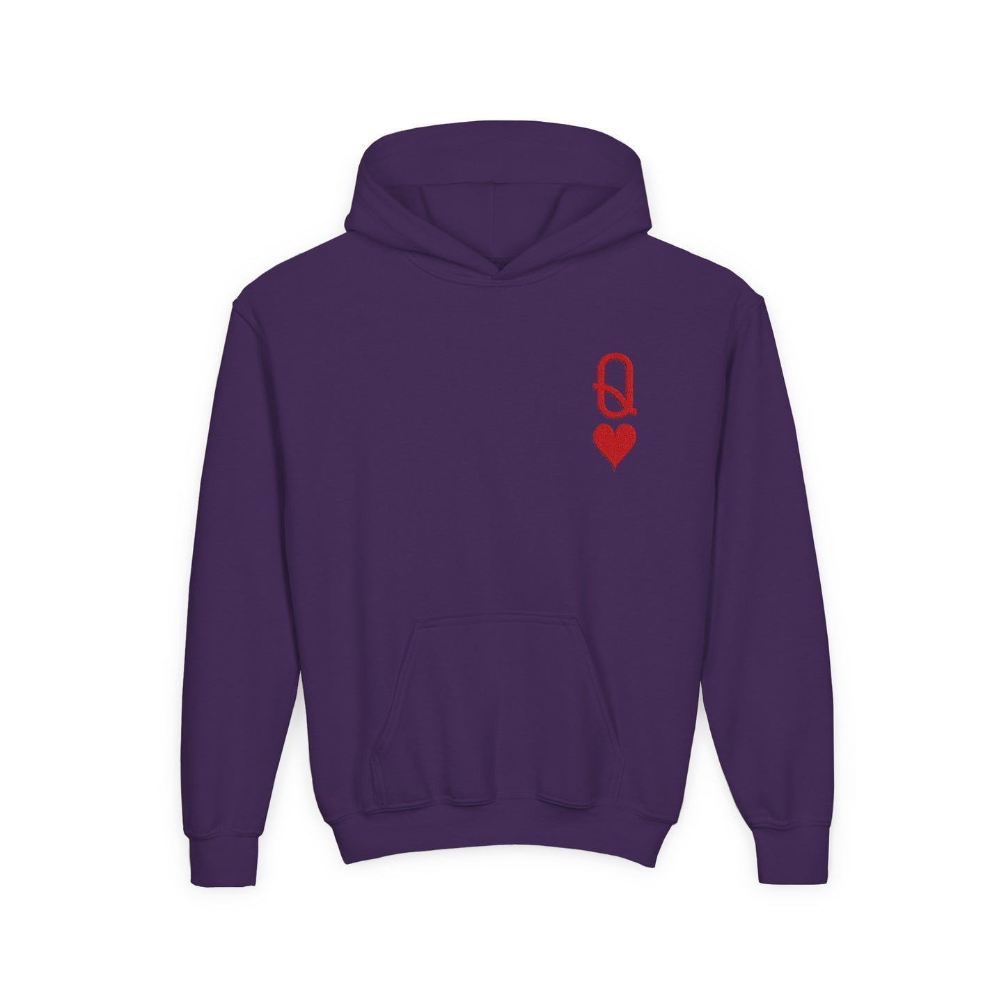 Queen of Hearts Embroidered Hoodie