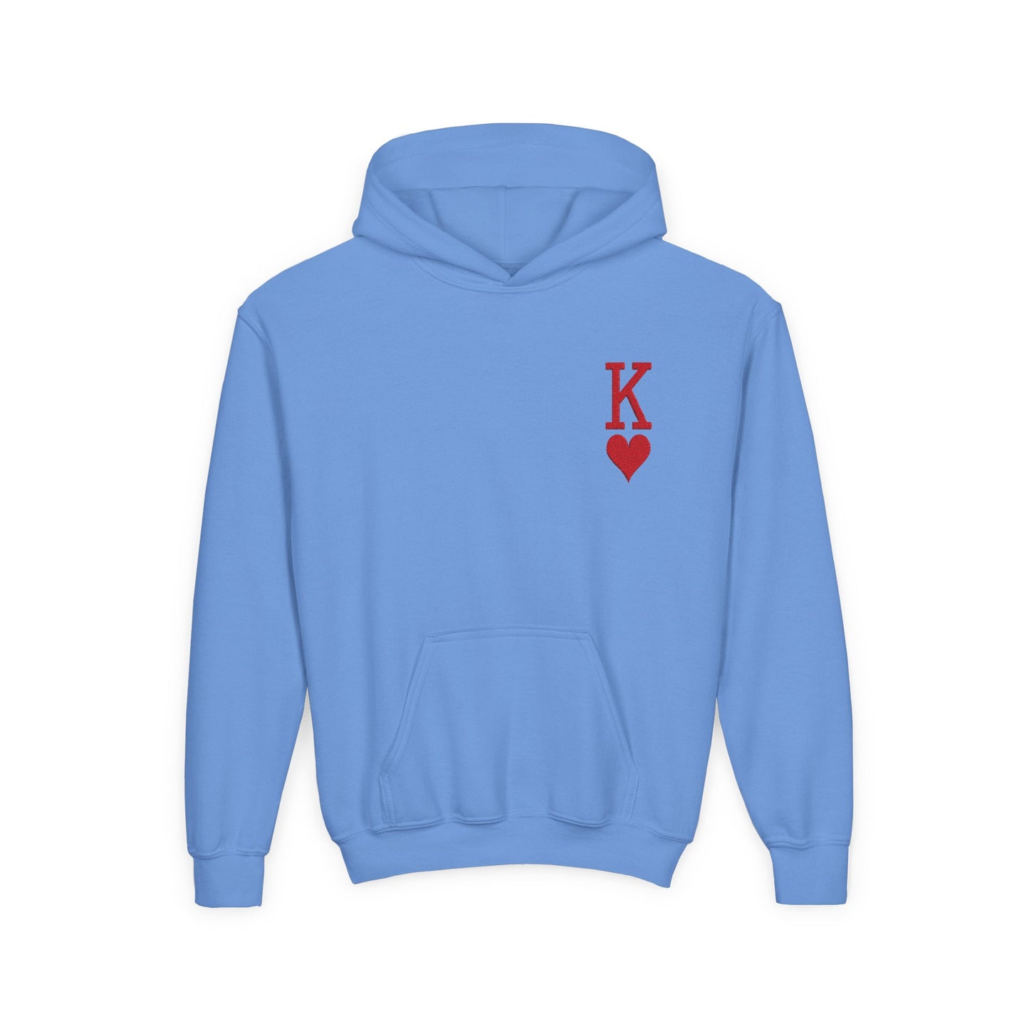 King of Hearts Hoodie Embroidered Hoodie