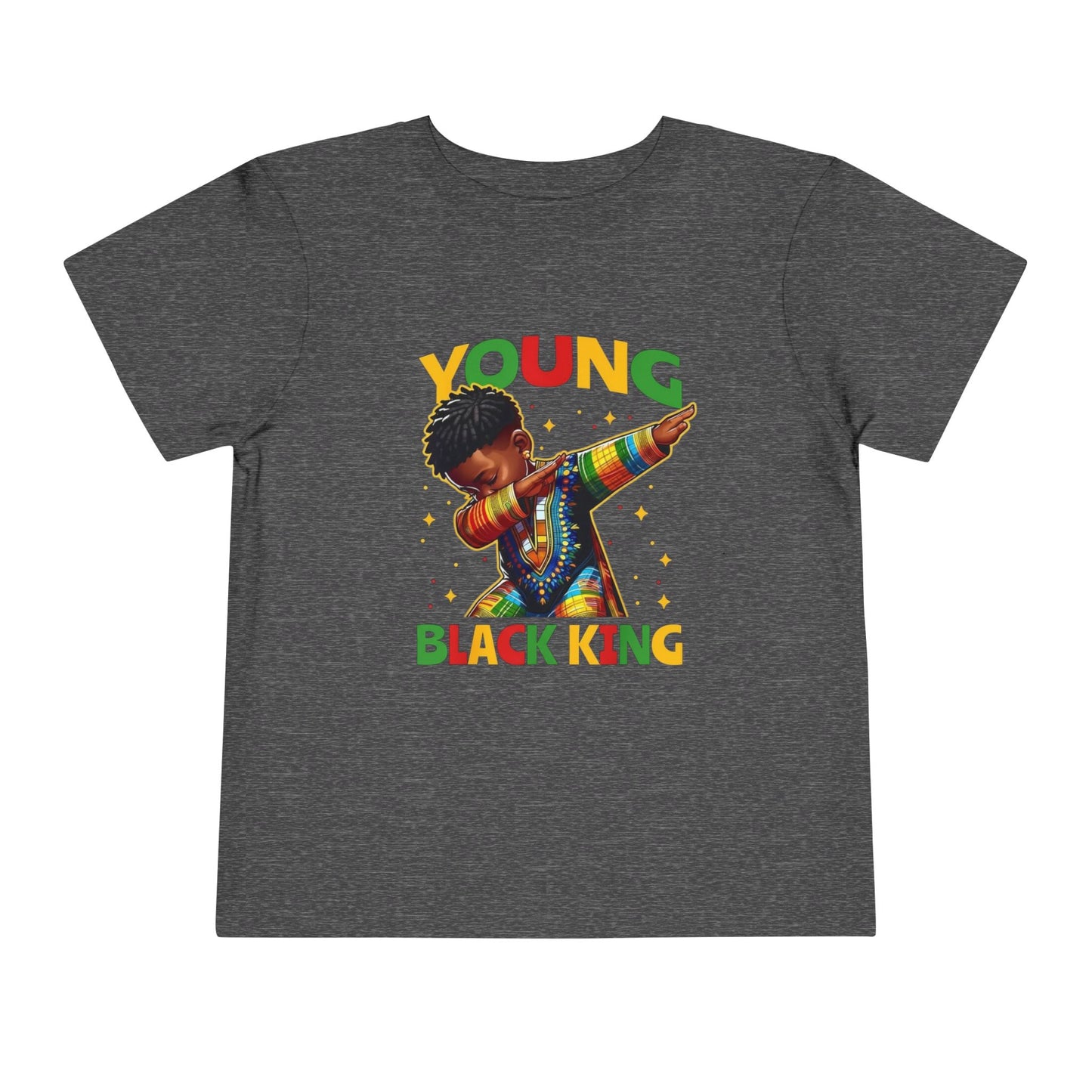 Young Black King Toddler Tee