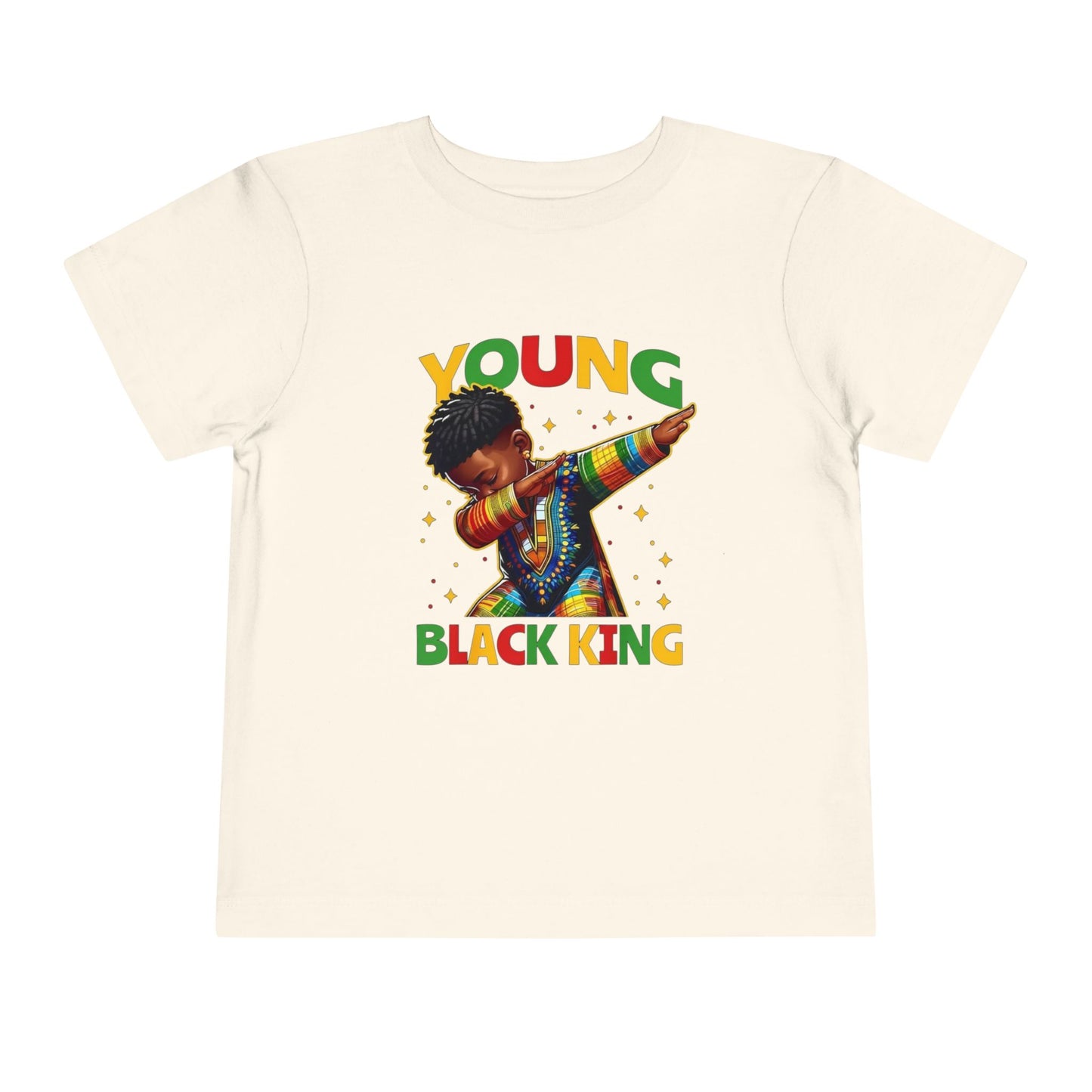 Young Black King Toddler Tee
