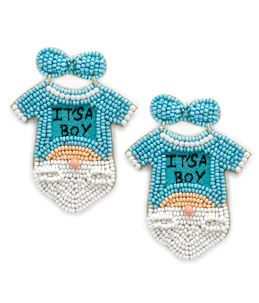 It's a boy Earring