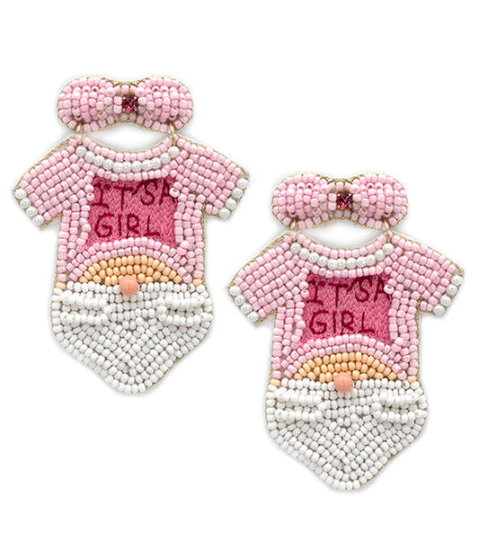 It's A Girl Earrings